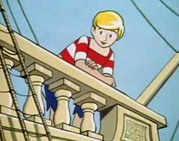 Tom the Cabin Boy from "Captain Pugwash", a John Ryan production for the BBC